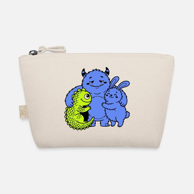 cute monsters Organic Pouch