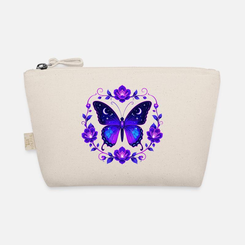 Papillon Étoile de la Nuit dans le Cercle de Fleurs Trousse biologique