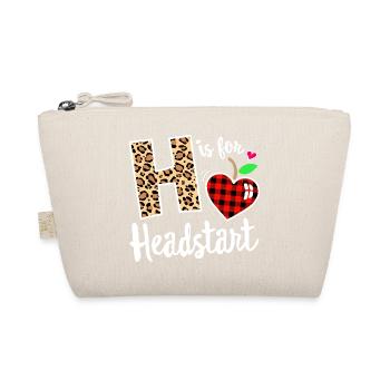 Cœur à carreaux de Léopard H Headstart - Trousse biologique - nature - Devant