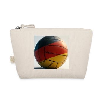 German Flag Ball Illustration - Organic Pouch - nature - Front