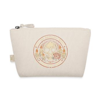Gothic Skeleton Skull Quote Rock Humor - Organic Pouch - nature - Front