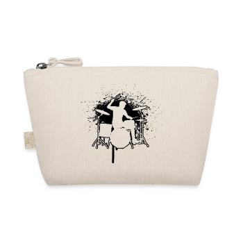Idée cadeau pour le percussionniste avec batterie - Trousse biologique - nature - Devant