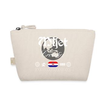 Mljet Croatia Streetwear Travel Souvenir - Organic Pouch - nature - Front