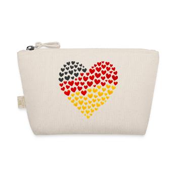 Drapeau allemand - Cœur dehors - Trousse biologique - nature - Devant