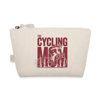 Cycling Mom Fahrrad Mama Shirt - Bio-Täschchen - Natur - Vorne