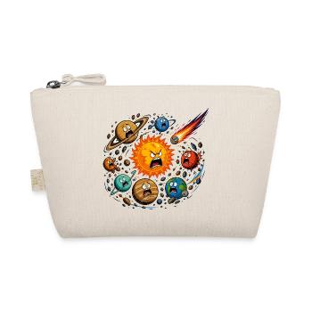 Furious sun and chaotic planets - Organic Pouch - nature - Front