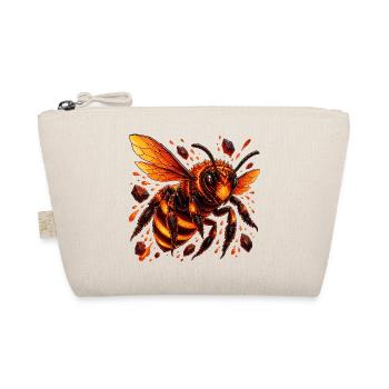 Abeille mellifère enflammée avec des cristaux de lave - Trousse biologique - nature - Devant