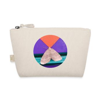 Papillon de nuit pop art géométrique - Trousse biologique - nature - Devant