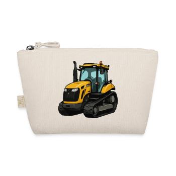 Illustration du tracteur jaune - Trousse biologique - nature - Devant