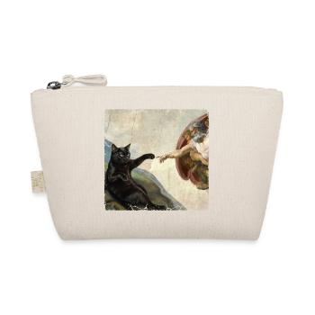 Chat gifle la main de Dieu Mème des chats drôles - Trousse biologique - nature - Devant