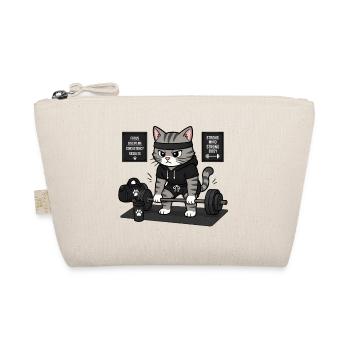 strong mind strong body - Organic Pouch - nature - Front