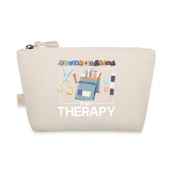 Scrapbooking ist Therapie - Bio-Täschchen - Natur - Vorne