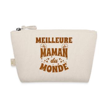 Meilleure Maman du Monde - cadeau pour mère - Trousse biologique - nature - Devant