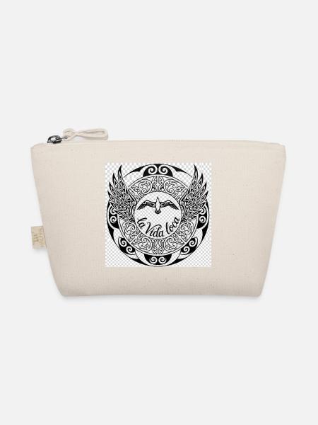 LaVida Loca Wing Kreis Tattoo - Bio-Täschchen - Natur