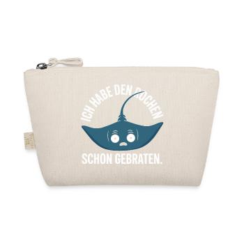 Rochen Schon Gebraten Stachelrochen Manta Rochen - Bio-Täschchen - Natur - Vorne