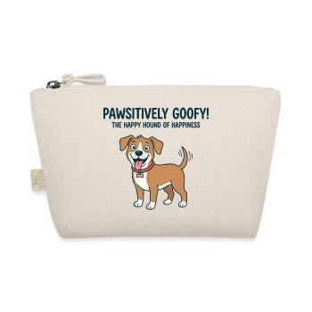 Pawsitively Goofy Dog Spaß - Bio-Täschchen - Natur - Vorne
