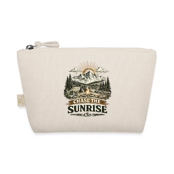 Chase the Sunrise | Camping Design - Bio-Täschchen - Natur - Vorne