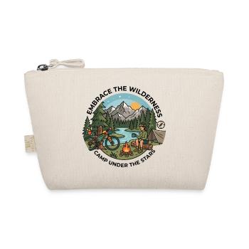 T-shirt d’aventure bikepacking Camp Under The Stars - Trousse biologique - nature - Devant
