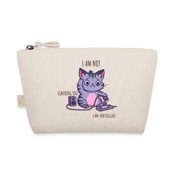 I’m Not Ignoring You, I’m Unplugging - Organic Pouch - nature - Front