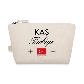 Kas Türkei Koordinaten Reise Souvenir - Bio-Täschchen - Natur - Vorne