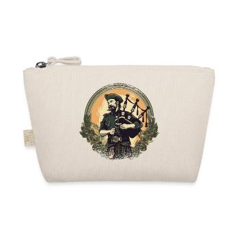 Bagpiper Scottish bagpipe sound - Organic Pouch - nature - Front
