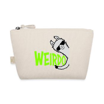 Weirdo Komischer Lustiger Spruch Lama Sonnenbrille - Bio-Täschchen - Natur - Vorne