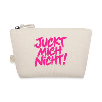 Juckt mich nicht - Cooler Spruch - Bio-Täschchen - Natur - Vorne