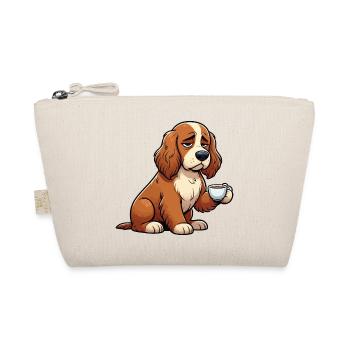 Cocker Spaniel Cockerhund Cocker Spaniel Besitzer - Bio-Täschchen - Natur - Vorne