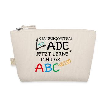 Kindergartenzeit ade, jetzt lerne ich das ABC - Bio-Täschchen - Natur - Vorne