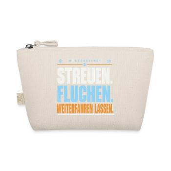 Winterdienst Streuen Fluchen - Bio-Täschchen - Natur - Vorne