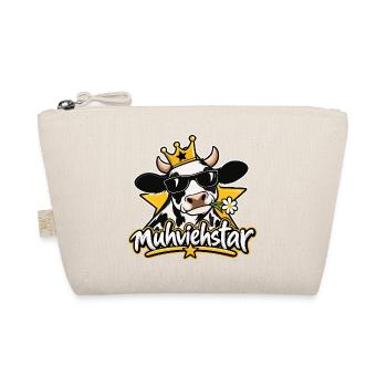 Muhviehstar - Moviestar - Born to be a Star! - Bio-Täschchen - Natur - Vorne