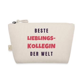 Beste Lieblingskollegin der Welt - Bio-Täschchen - Natur - Vorne
