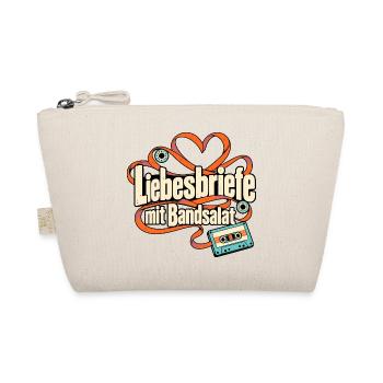 Kassette Mixtape Kassettennostalgie Musikfan - Bio-Täschchen - Natur - Vorne