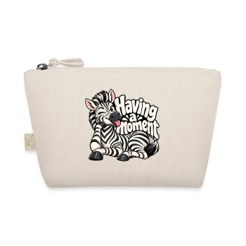 Zebra - Bio-Täschchen - Natur - Vorne