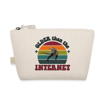 Older than the Internet - Dino Sunset - Bio-Täschchen - Natur - Vorne