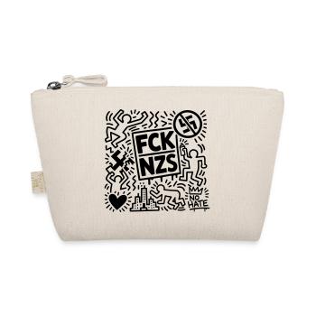 FCK NZS - Bio-Täschchen - Natur - Vorne
