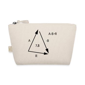 Algebra Mathe - Bio-Täschchen - Natur - Vorne