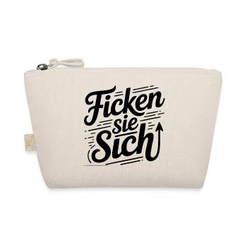 Fick dich Ficken sie sich Sprüche Mann Frau Fuck - Bio-Täschchen - Natur - Vorne