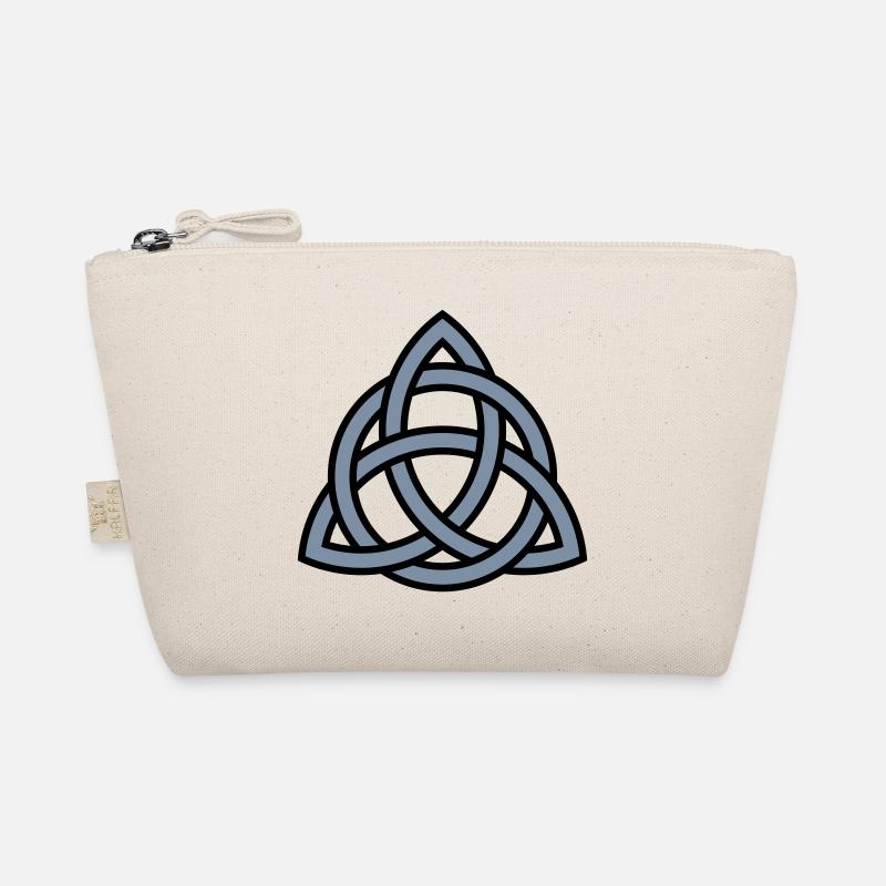 celtic trinity knot Bio-Täschchen