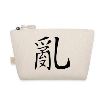 Chaos-Kanji - Bio-Täschchen - Natur - Vorne