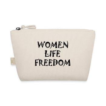 Women life freedom - Bio-Täschchen - Natur - Vorne