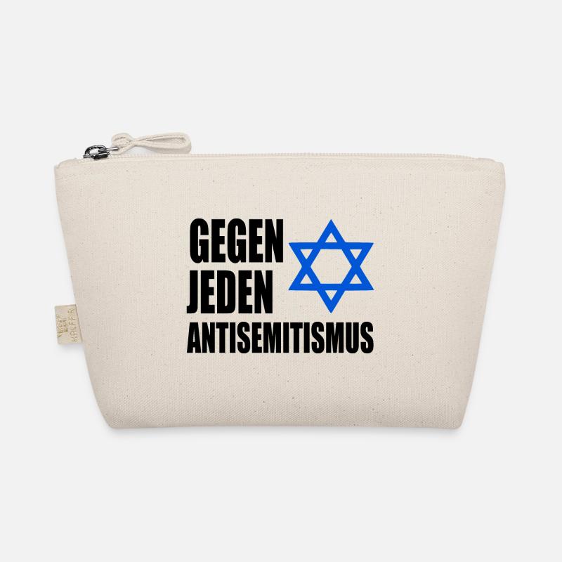 Gegen jeden antisemitismus - Bio-Täschchen - Natur