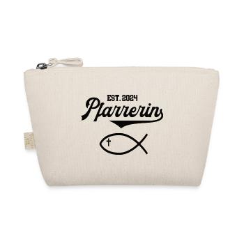 Pfarrerin est 2024 Fisch Symbol Christentum Kirche - Bio-Täschchen - Natur - Vorne