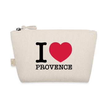 I love Provence - Organic Pouch - nature - Front