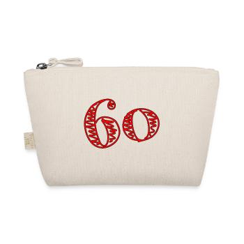 60. 60 ANS. 60e ANNIVERSAIRE. ANNIVERSAIRE 60 ANS. - Trousse biologique - nature - Devant