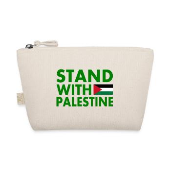 Stand with palestine - Bio-Täschchen - Natur - Vorne