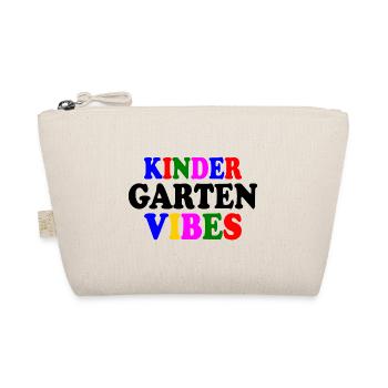 kindergarten vibes - Bio-Täschchen - Natur - Vorne