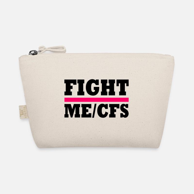 Me/cfs - fight me/cfs - Bio-Täschchen - Natur