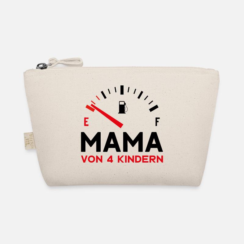 MAMA 4 KINDER MUTTER VIER KINDER MUTTERTAG Bio-Täschchen