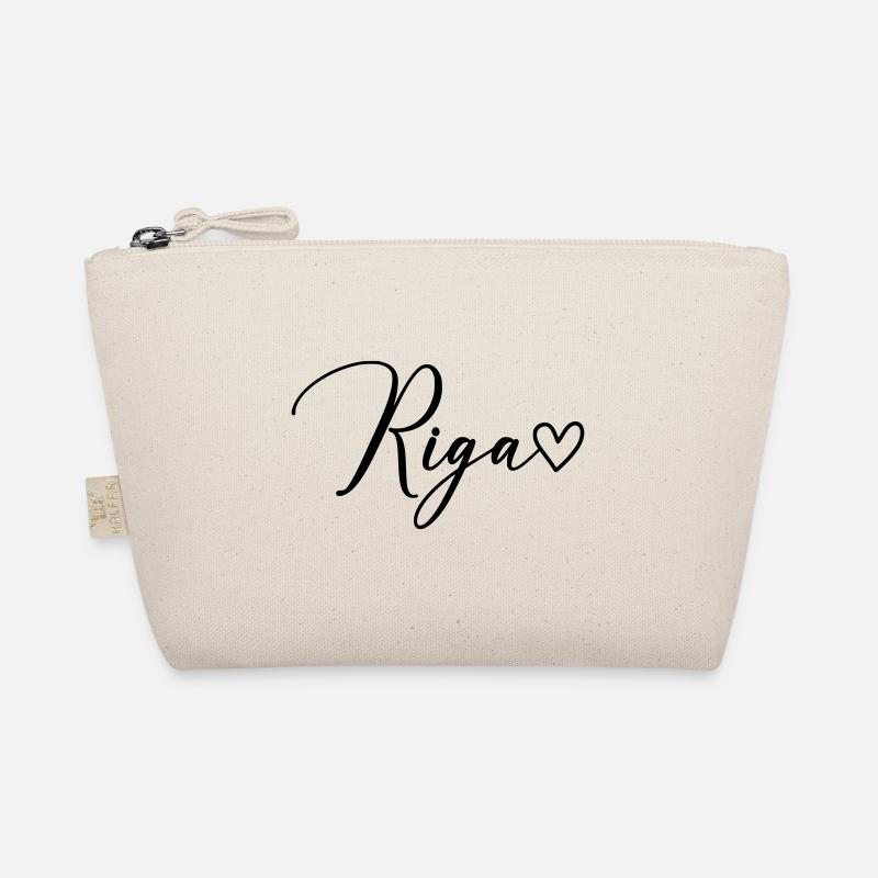 Riga Font Organic Pouch